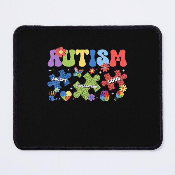 Item preview, Retro Autism Accept Understand Love Autism Awareness designed and sold by lidanmasi.