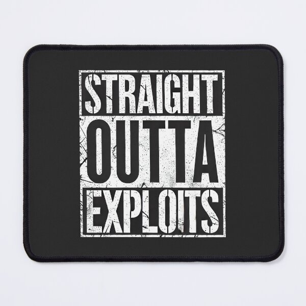 Item preview, Straight Outta Exploits – All Your Zero-Days Get Patched designed and sold by RK - Shop.