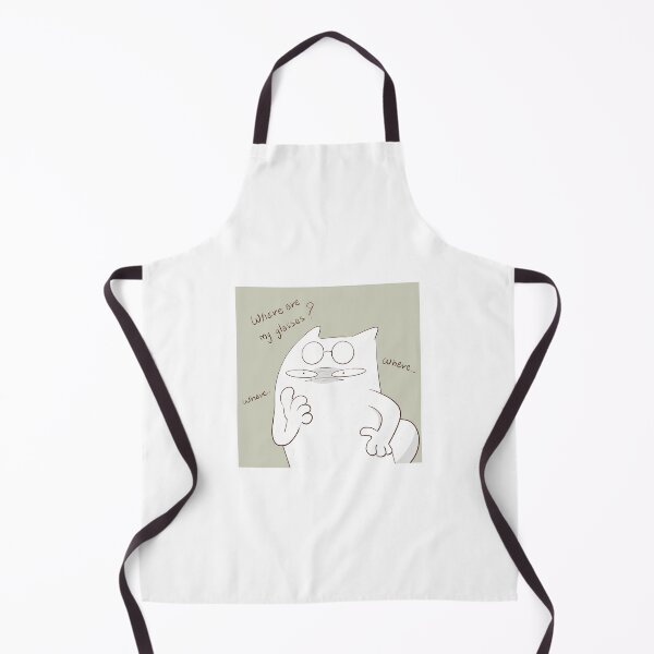 Item preview, Cat searches for Glasses designed and sold by Mobile's Blue Sky.