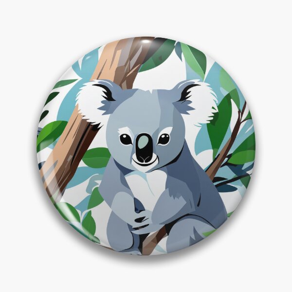 Item preview, Koala in Gum Leaves designed and sold by Canvas-Whispers.