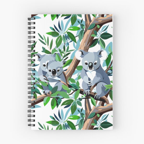 Item preview, Koala in Gum Leaves designed and sold by Canvas-Whispers.