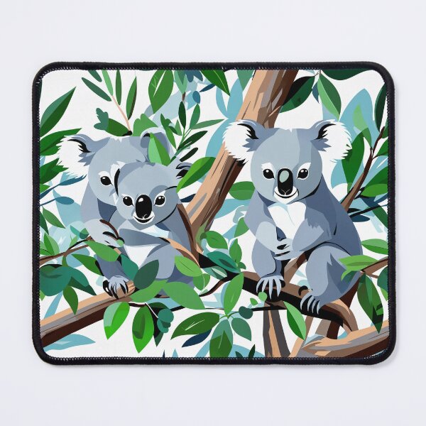 Item preview, Koala in Gum Leaves designed and sold by Canvas-Whispers.