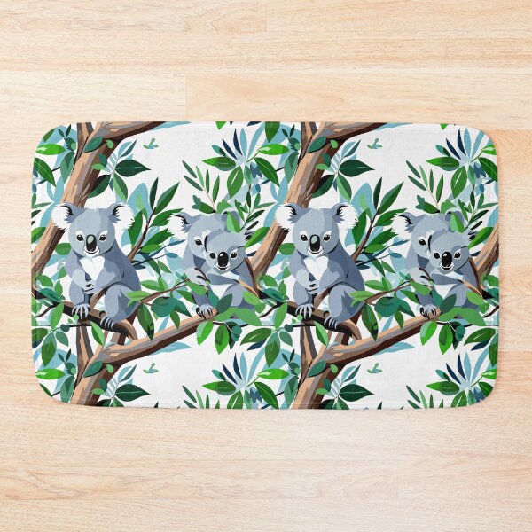 Item preview, Koala in Gum Leaves designed and sold by Canvas-Whispers.
