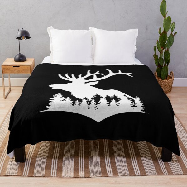 Item preview, Bull Elk Tee | Elk And Trees Shirt | Camping Outdoor Elk Hunting designed and sold by SlocifieShop.