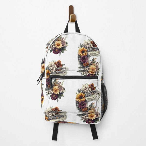 Vista previa del artículo con la obra «Serpiente floral vintage», diseñado y vendido por bapupa.