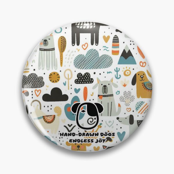 Item preview, Hand-Drawn Dogs, Endless Joy designed and sold by Vanich-Panich.