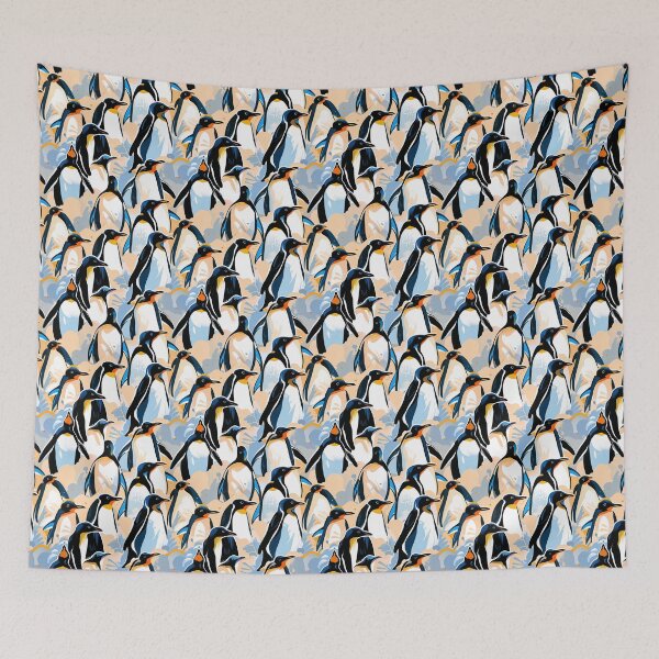 Item preview, Penguin March designed and sold by Canvas-Whispers.