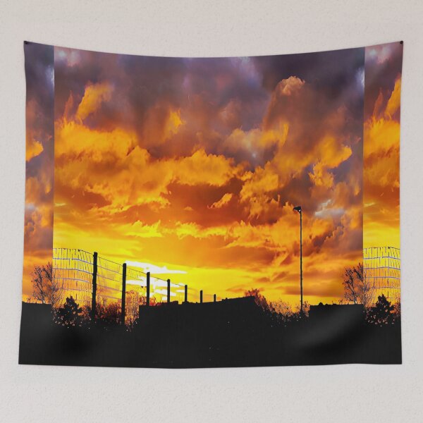 Item preview, Sunset – fiery colors in the evening sky designed and sold by Ascooepics.