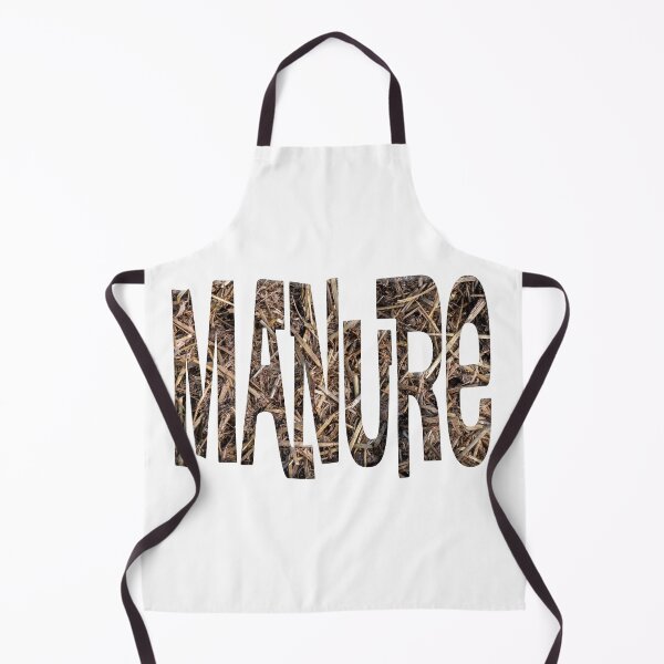 Item preview, Digital composite - the word manure with an overlay of horse manure.  designed and sold by funkyworm.