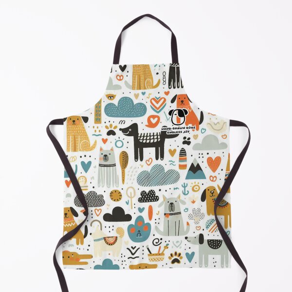 Item preview, Hand-Drawn Dogs, Endless Joy designed and sold by Vanich-Panich.