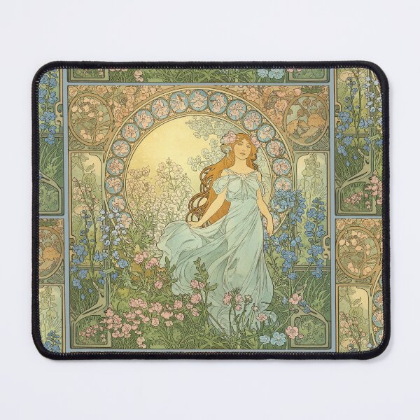 Item preview, French Mademoiselle in Springtime designed and sold by MargLandmeter.