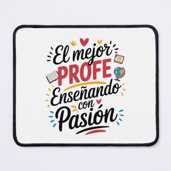 Item preview, El Mejor Profe Enseñando con Pasión Español Maestro designed and sold by BunBuntheDog-.
