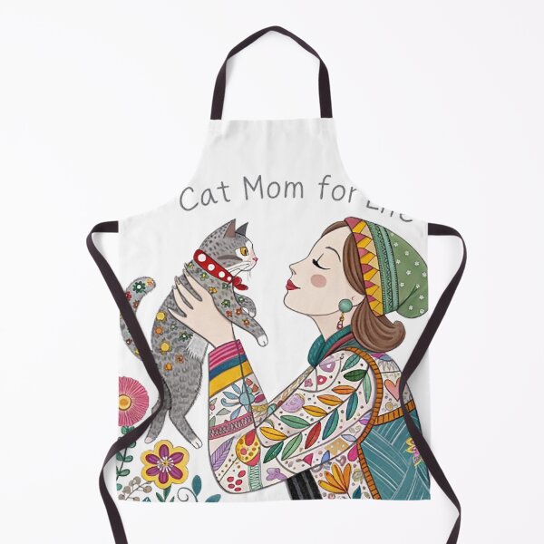 Item preview, CAT MOM FOR LIFE designed and sold by likbatonboot.