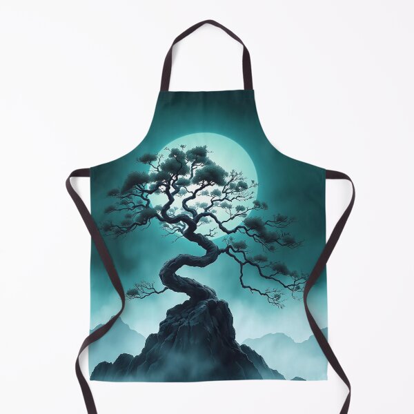 Item preview, Asian art: Bonsai on rocks at night designed and sold by Salimgor Hangaround Music.
