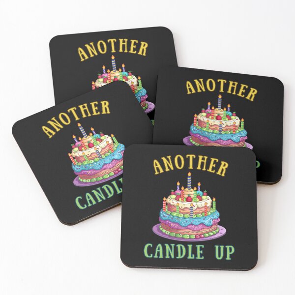 Item preview, Another Candle Up Another Year, Another Cake Happy Birthday designed and sold by Maggie Mustard.