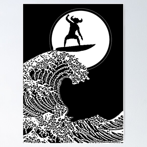 Item preview, Jamiroquai Surfer Black White designed and sold by JOSIALOGAN.