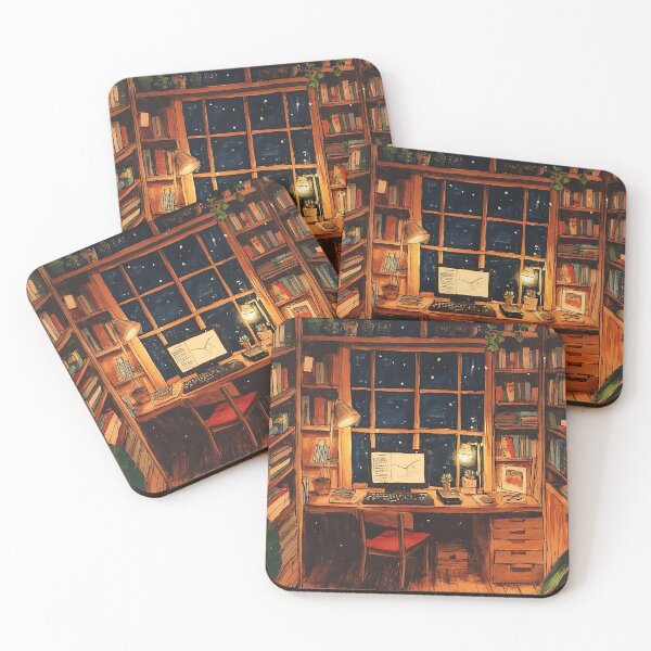 Item preview, Cozy Lofi Study designed and sold by bapupa.