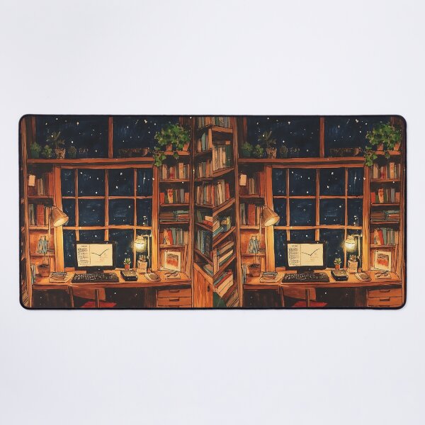 Item preview, Cozy Lofi Study designed and sold by bapupa.