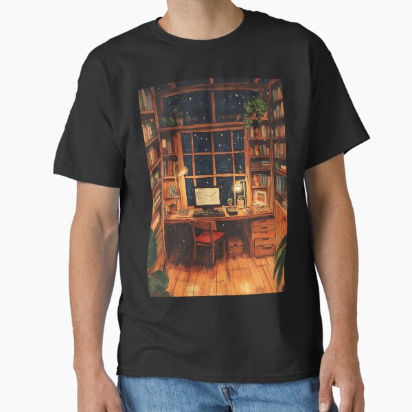 Item preview, Cozy Lofi Study designed and sold by bapupa.