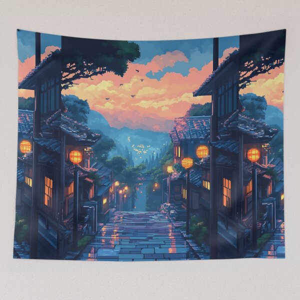 Item preview, Japanese Lofi Vibes designed and sold by bapupa.