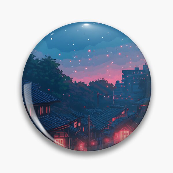 Item preview, Japanese Lofi City designed and sold by bapupa.