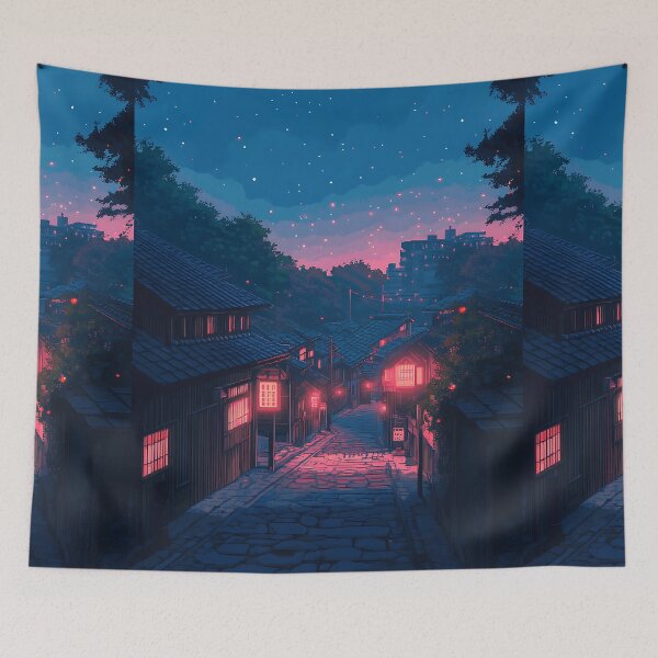 Item preview, Japanese Lofi City designed and sold by bapupa.
