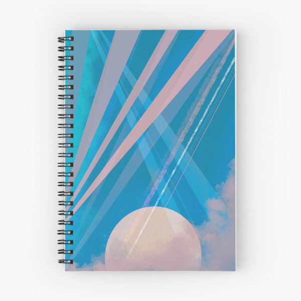 Item preview, Ethereal Sky Rays Abstract Art designed and sold by elliebart.