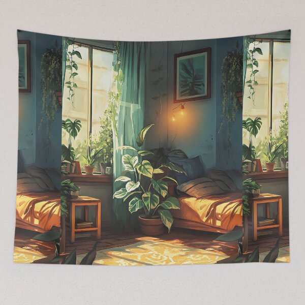 Item preview, Lofi Aesthetic Bedroom designed and sold by bapupa.