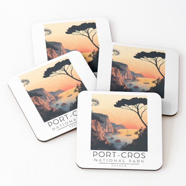 Item preview, A Vintage Travel Poster of Port-Cros National Park - France  designed and sold by GoodOldVintage.