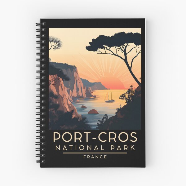 Item preview, A Vintage Travel Poster of Port-Cros National Park - France  designed and sold by GoodOldVintage.
