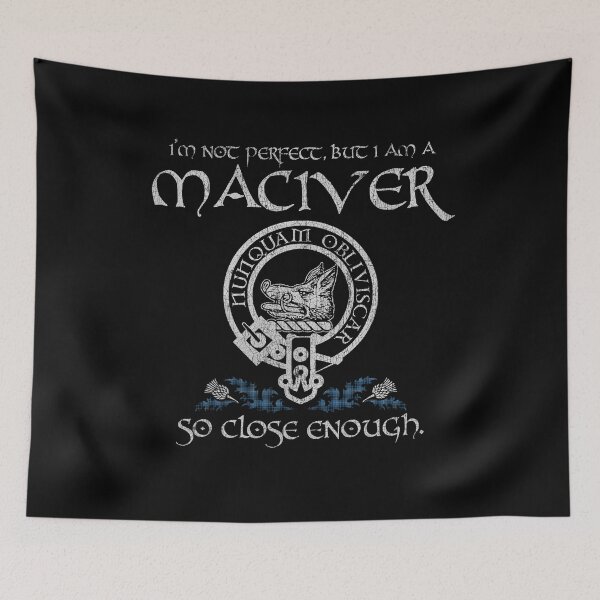 Item preview, MacIver of Strome clan Scottish surname crest badge motto tartan sporran kilt men women designed and sold by Clan1093.