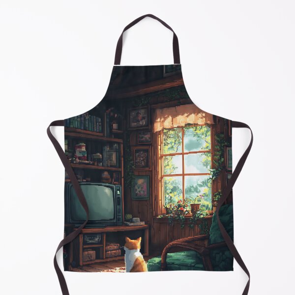 Item preview, Aesthetic Lofi Cat designed and sold by bapupa.