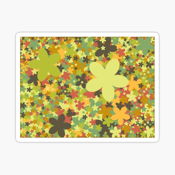 Vista previa del artículo con la obra «Fondo floral con colores primaverales y otoñales», diseñado y vendido por DesignWiseTeam.
