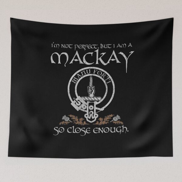 Item preview, MacKay of Strathnaver clan Scottish surname crest badge motto tartan sporran kilt men women designed and sold by Clan1093.