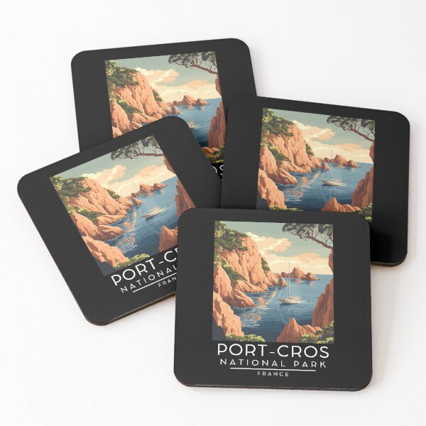 Item preview, A Vintage Travel Poster of Port-Cros National Park - France  designed and sold by GoodOldVintage.