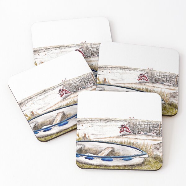 Item preview, Low Tide at Morston Quay designed and sold by clgcreativearts.