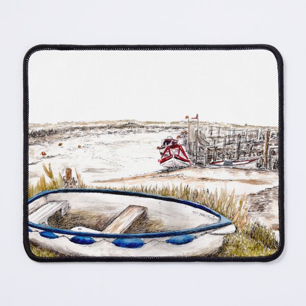 Item preview, Low Tide at Morston Quay designed and sold by clgcreativearts.