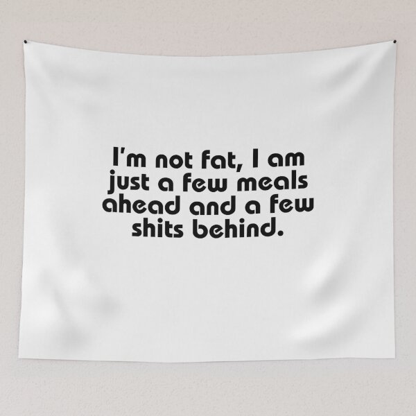Item preview, Not Overweight, foodie, constipated, funnyfits70, Humor, Funny, retro, vintage, cute designed and sold by FunnyFits70.