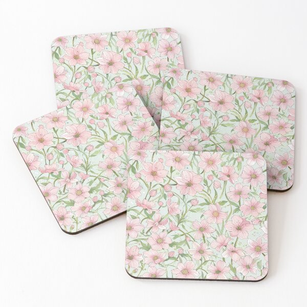 Item preview, Rosy Garlic Flower Pattern designed and sold by CoolPixels.