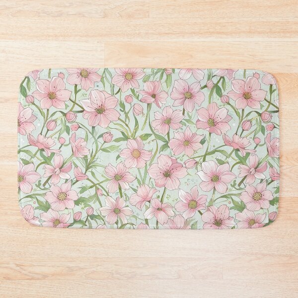 Item preview, Rosy Garlic Flower Pattern designed and sold by CoolPixels.