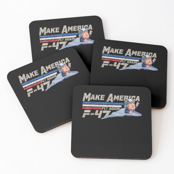 Item preview, 2025 Make American Fly Again Fighter F 47 designed and sold by kerrickflowers.