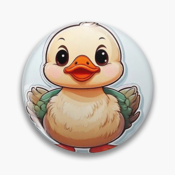 Item preview, "Quacky Charm: The Cutest Little Duck" designed and sold by StarbornDesign.