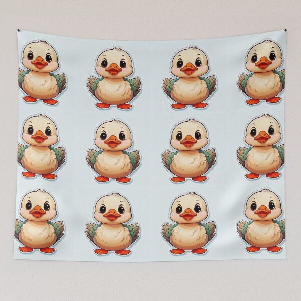 Item preview, "Quacky Charm: The Cutest Little Duck" designed and sold by StarbornDesign.
