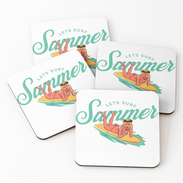 Item preview, Surfin borad summer vibes classic t-shirt designed and sold by Grxcreation.