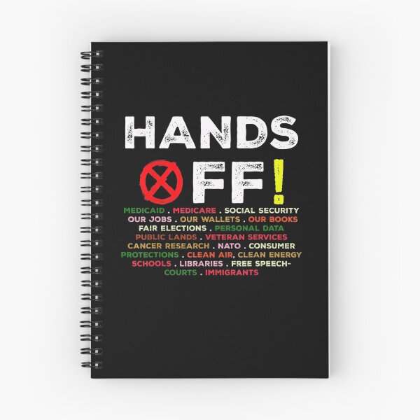 Item preview, Funny Hands Off Protest Social Security And Medicare Protest designed and sold by Vincent-Cloud.