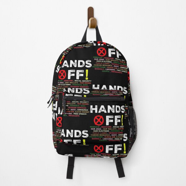 Item preview, Funny Hands Off Protest Social Security And Medicare Protest designed and sold by Vincent-Cloud.