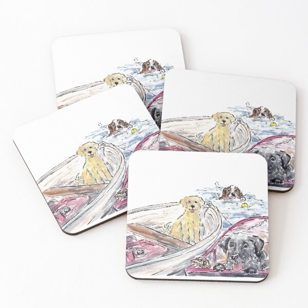 Item preview, Boat dogs designed and sold by clgcreativearts.