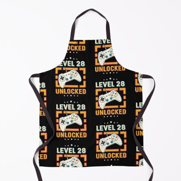 Item preview, 28 Years of Gaming – 'Level 28 Unlocked' Artwork designed and sold by ThatBBStore.