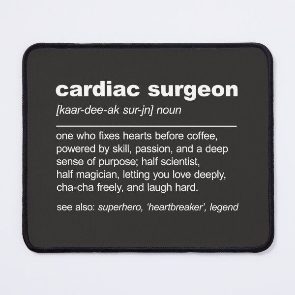 Item preview, Cardiac Surgeon Definition designed and sold by stylesip.