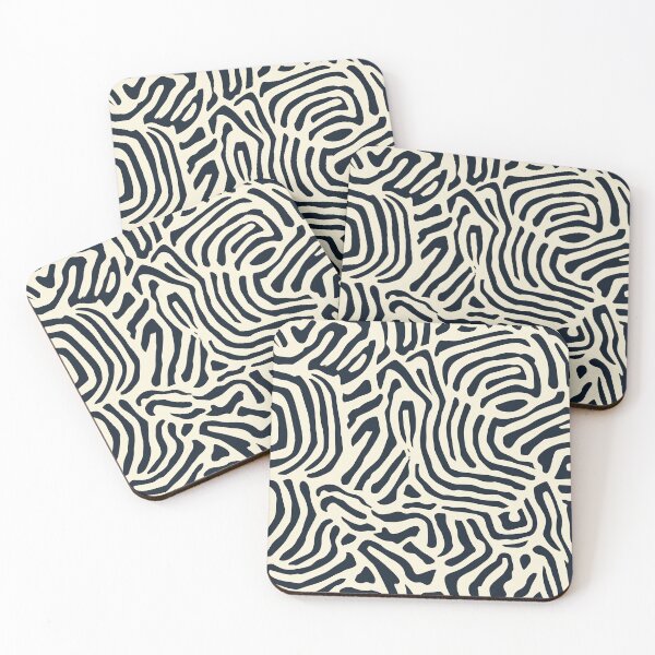 Item preview, Seamless Abstract Maze - Minimalist Tribal Pattern Print designed and sold by MVXX.